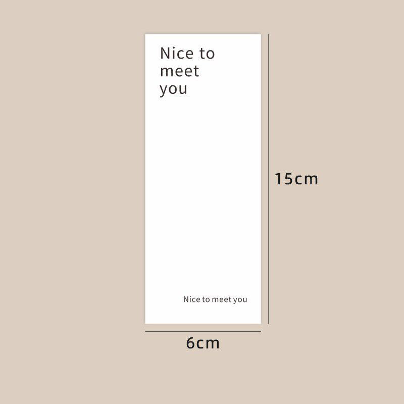 Minimalist Thank You Box Seal Stickers