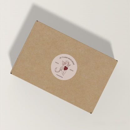 Cupid Heart Seal Labels
