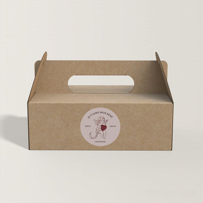 Cupid Heart Seal Labels