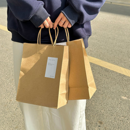 Vintage Kraft Paper Tote Bag