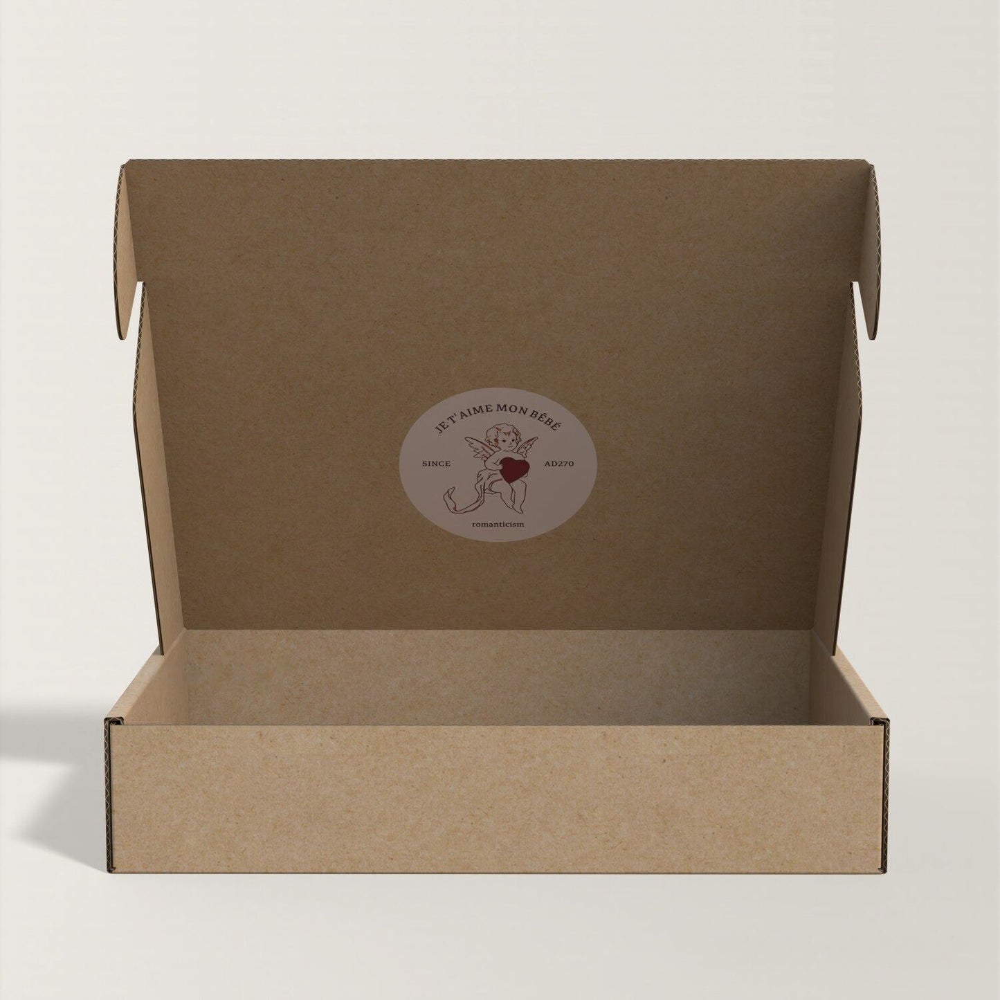 Cupid Heart Seal Labels