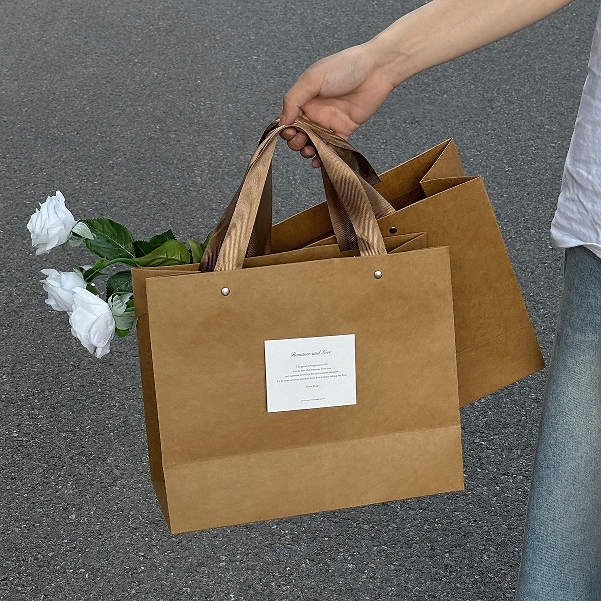 Rivet Stud Gift & Shopping Bag