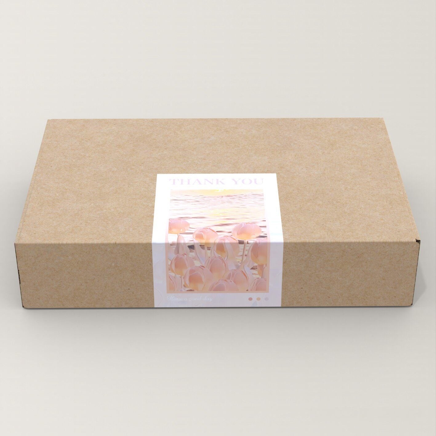 Tulip Thank You Stickers