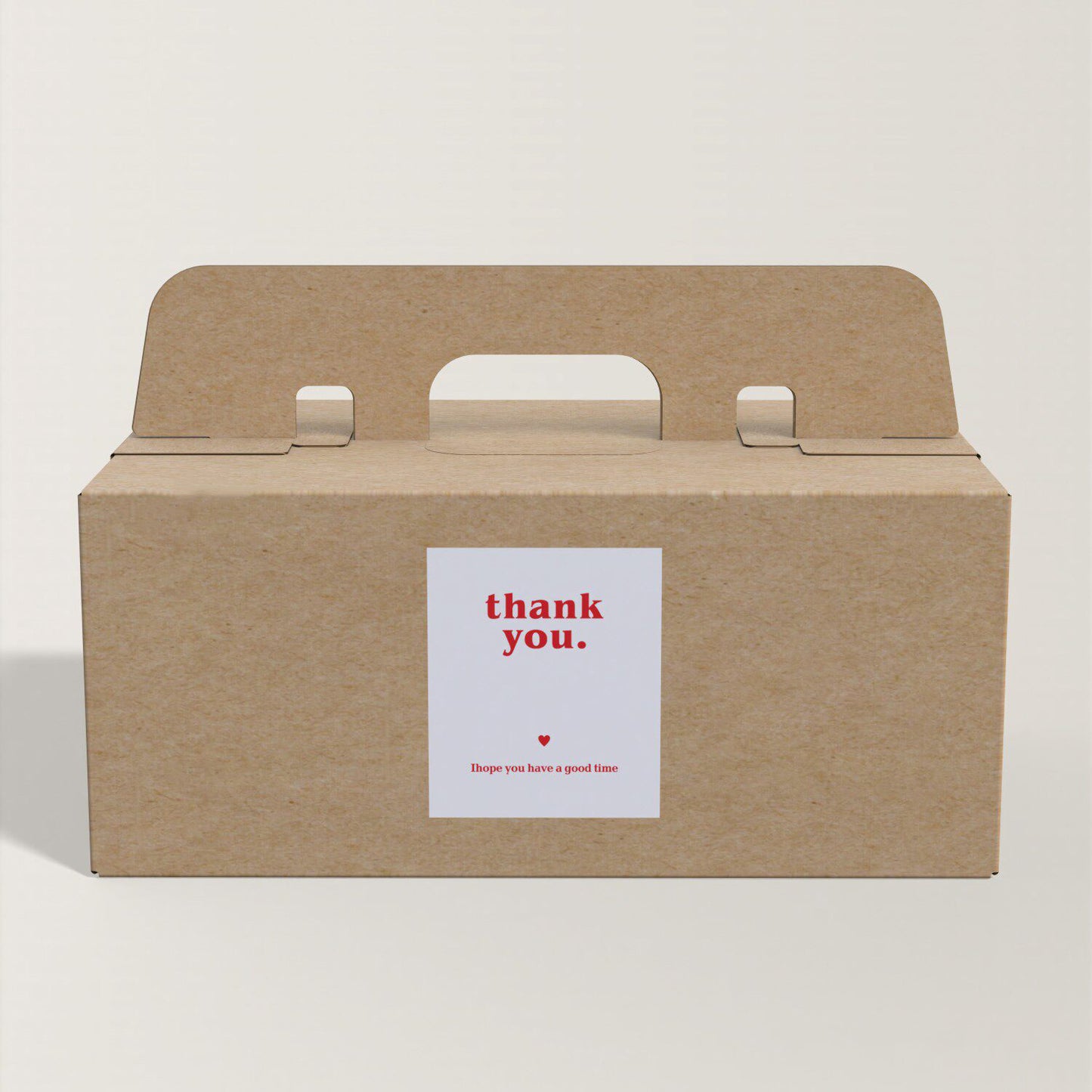 Thank You Stickers for Cookies, Desserts & Gifts