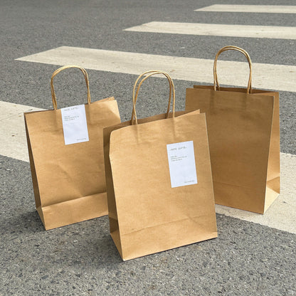 Vintage Kraft Paper Tote Bag