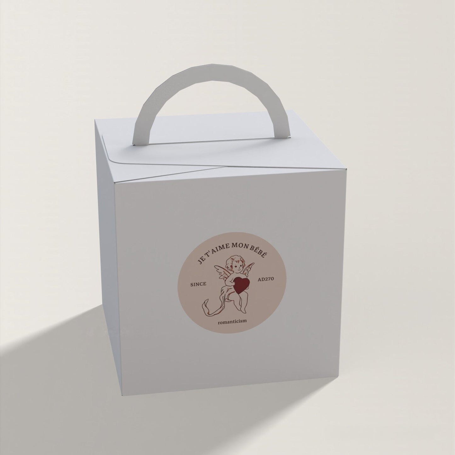 Cupid Heart Seal Labels