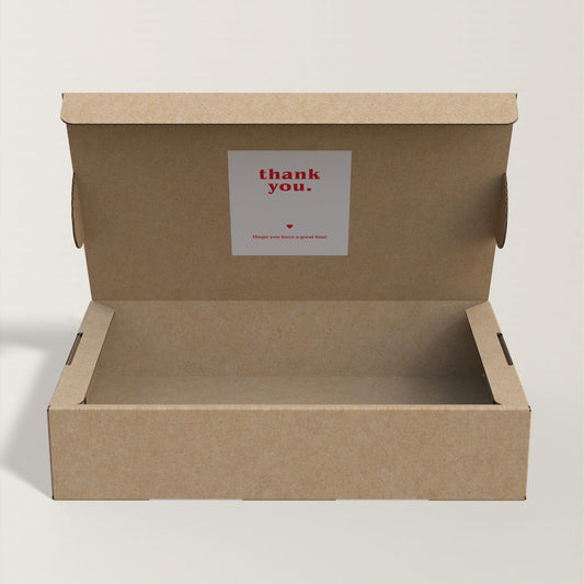 Thank You Stickers for Cookies, Desserts & Gifts