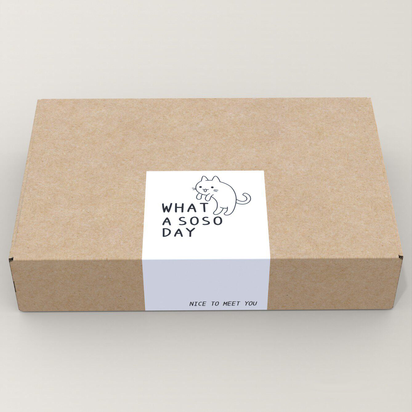 Cat Box Seal Stickers