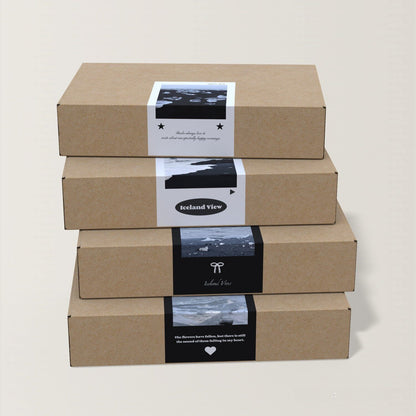 Iceland Scenic Packaging Stickers