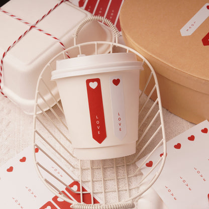 Love Heart Seal Stickers