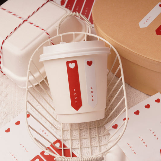 Love Heart Seal Stickers
