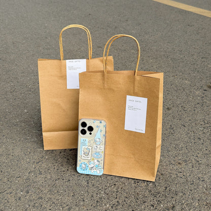 Vintage Kraft Paper Tote Bag