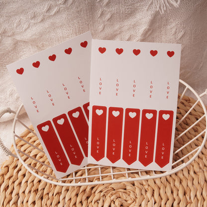 Love Heart Seal Stickers