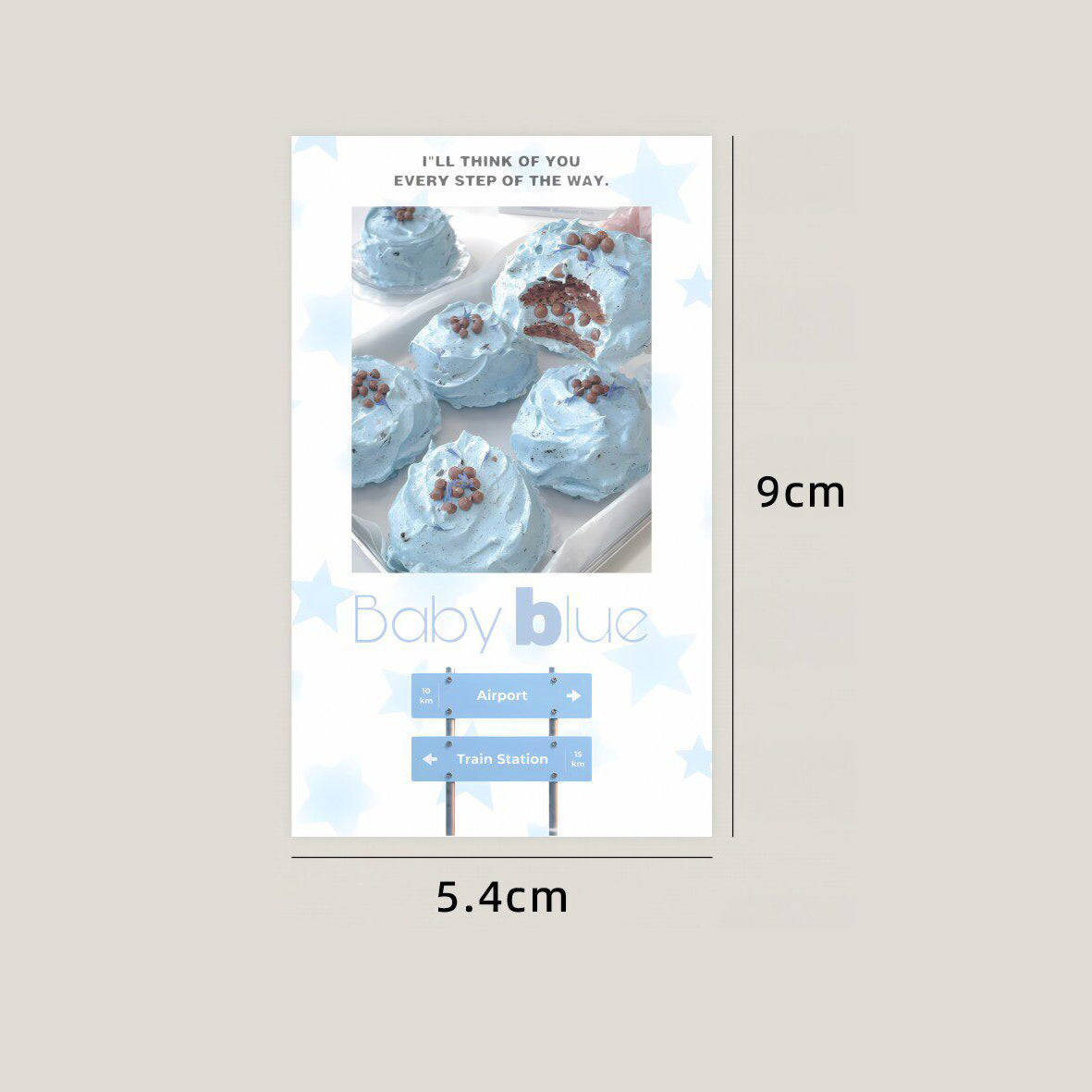 Aesthetic Cake Stickers
