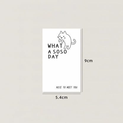 Cat Box Seal Stickers