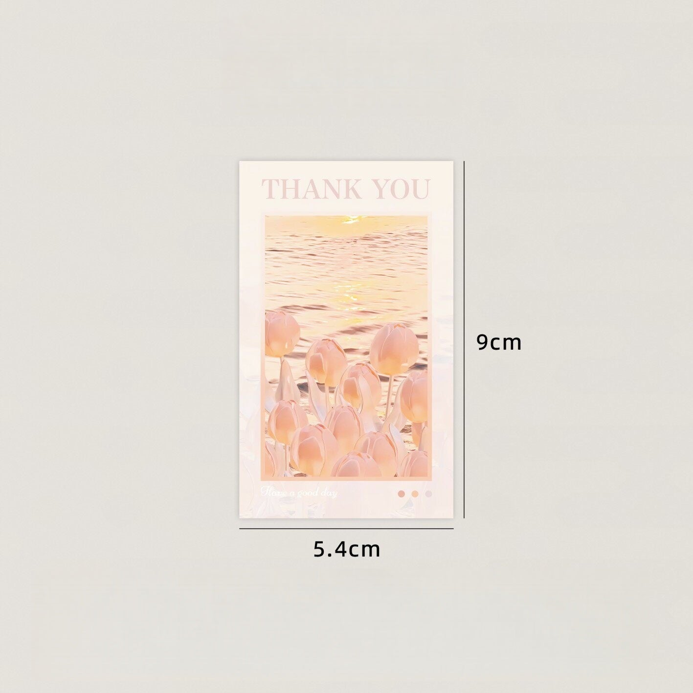 Tulip Thank You Stickers