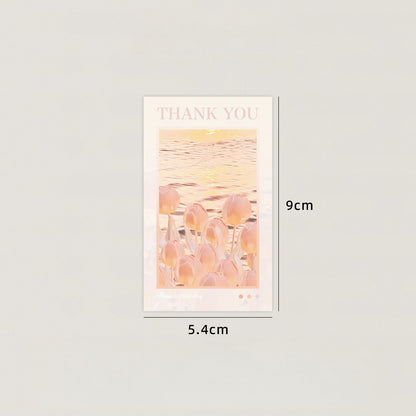 Tulip Thank You Stickers