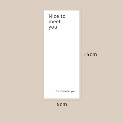 Minimalist Thank You Box Seal Stickers